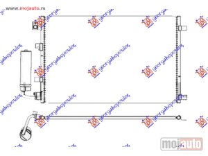 NOVI: delovi  HLADNJAK KLIME 1.6 16V BENZIN (643x377x16) Nissan qashqai 10-13 -dostupno