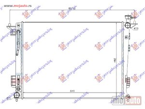 Glavna slika -  HLADNJAK MOTORA 2.0/2.4 BENZIN (AUTO) (640x480x16) (KOREJA) Kia sportage 10-14 -dostupno - MojAuto