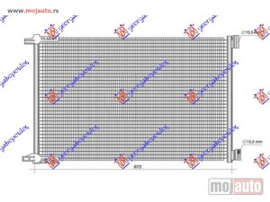 Glavna slika -  HLADNJAK KLIME 2.0/3.0 BENZIN - HIBRID - 2.0/2.9 DIZEL (645x449x12) Mercedes s class (w222) 13-17 -nedostupno - MojAuto