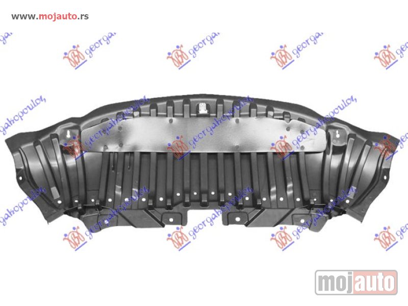 Glavna slika -  ZASTITA MOTORA (SA OJACANJEM) PLASTICNA Mercedes c class (c205/a205) coupe/cabrio 18-21 -dostupno - MojAuto