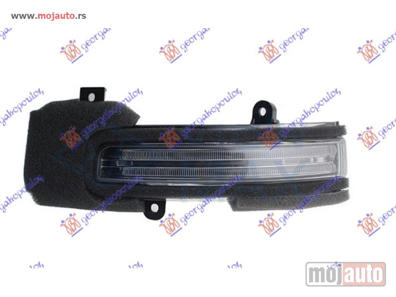 Glavna slika -  MIGAVAC U RETROVIZORU (LED) Levo Mitsubishi p/u l200 10-15 -dostupno - MojAuto