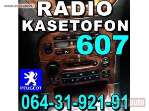 Glavna slika -  RADIO KASETOFON Pežo 607 Peugeot - MojAuto