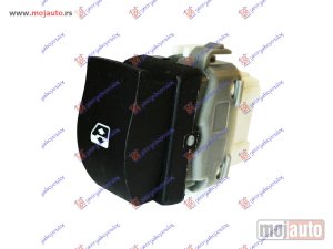 NOVI: delovi  PREKIDAC U PREDNJIM/ZADNJIM VRATIMA (1 TASTER) (BELI KONEKTOR) (AUTO) (6 PIN) Desno Renault megane sdn-h/b-l/b 02-05 -dostupno