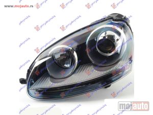 Glavna slika -  FAR XENON CRNI GTI (DEPO) Levo Vw golf v 04-08 -dostupno - MojAuto