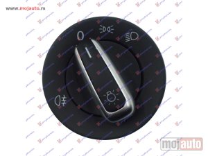 Glavna slika -  PREKIDAC ZA FAROVE HROM (10 PIN) Vw golf v 04-08 -dostupno - MojAuto