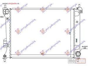 Glavna slika -  HLADNJAK MOTORA 1.2/1.4/1.6i BENZIN (MAN) (500x380) Hyundai i20 08-12 -dostupno - MojAuto