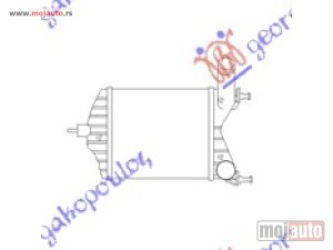 NOVI: delovi  HLADNJAK INTERKULERA 1.3 MJTD (192x209x65) Fiat punto 03-11 -dostupno