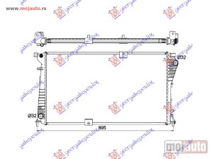 Glavna slika -  HLADNJAK MOTORA 2.0 CDTi 2.5 DTi DIZEL (780x450x26) CEV DIJAGONALNO (SA START-STOP SISTEMOM) Opel vivaro 02-06 -dostupno - MojAuto