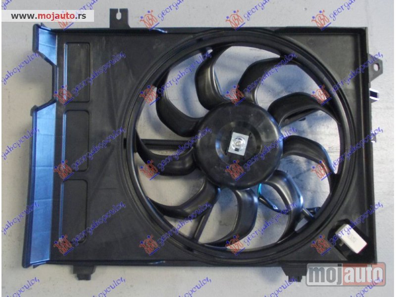 Glavna slika -  VENTILATOR HLADNJAKA (1.6) (+/-AC) (33cm) Hyundai getz 02-05 -dostupno - MojAuto