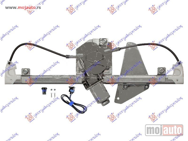 Glavna slika -  PODIZAC PREDNJEG PROZORA ELEKTRICNI 3/5 VRATA (A KVALITET) Levo Peugeot 107 06-12 -dostupno - MojAuto