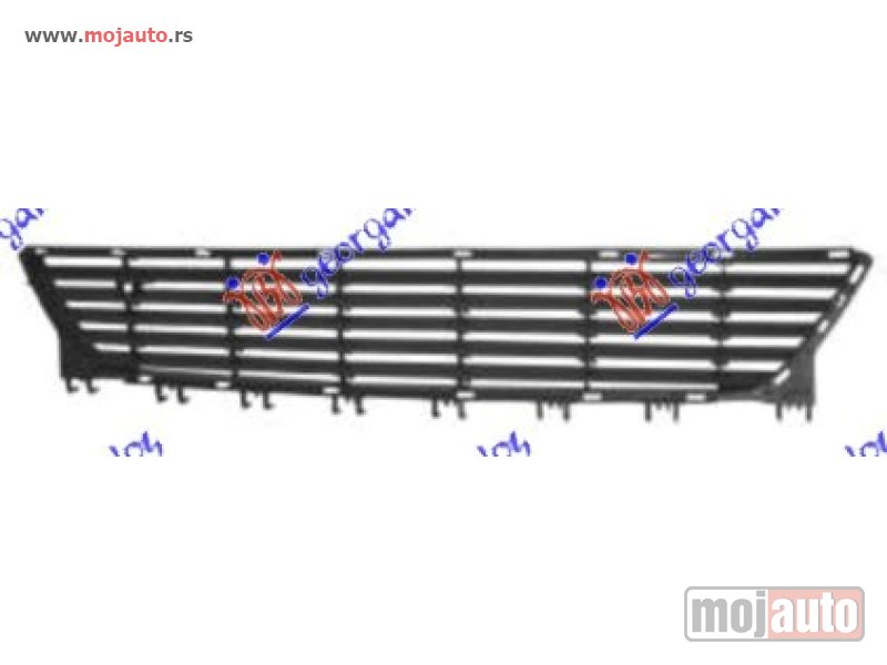 Glavna slika -  CENTRALNA RESETKA 04- Opel combo 00-12 -dostupno - MojAuto