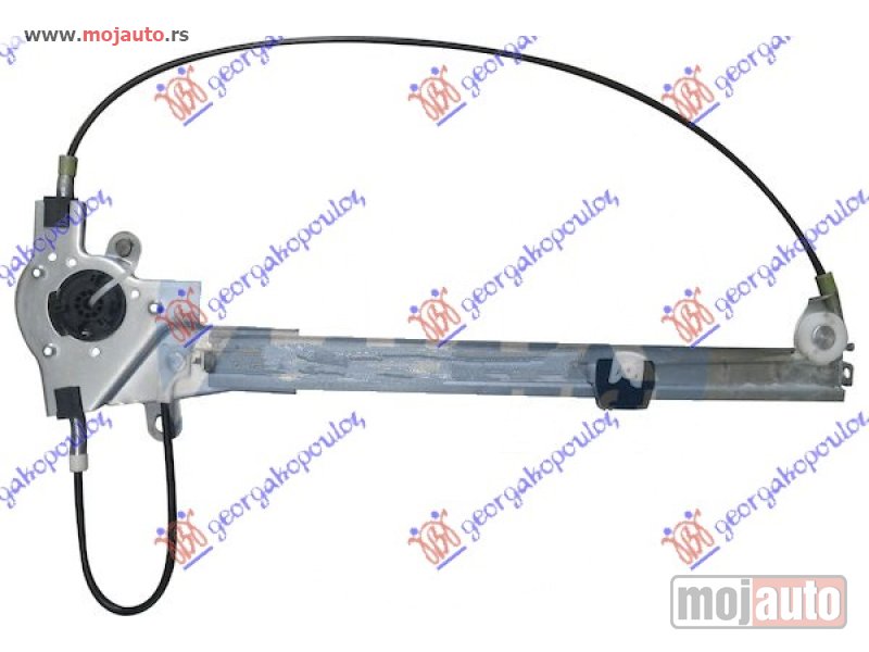 Glavna slika -  PODIZAC ZADNJEG PROZORA ELEKTRICNI (BEZ MOTORA) Desno Renault laguna 00-07 -nedostupno - MojAuto