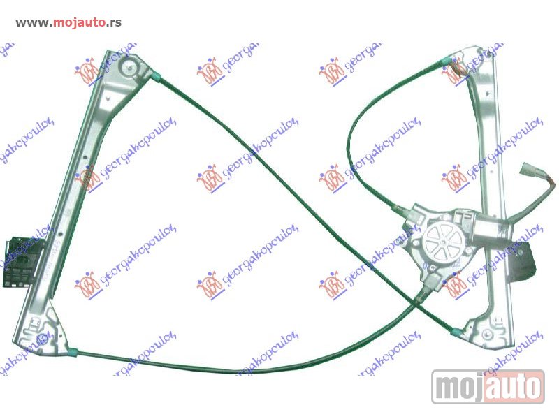 Glavna slika -  PODIZAC PREDNJEG PROZORA ELEKTRICNI 2 VRATA (COUPE) Desno Bmw series 3 (e46) coupe/cabrio 03-06 -dostupno - MojAuto