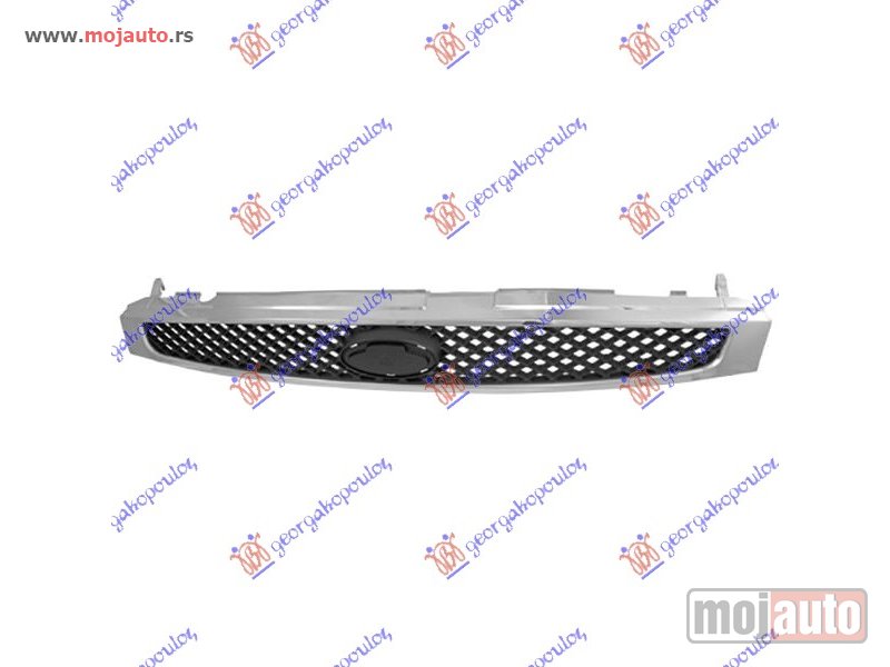 Glavna slika -  PVC MASKA HROM (GHIA) -06 Ford fiesta 02-08 -dostupno - MojAuto