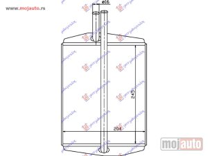 Glavna slika -  GREJAC KABINE (BR) (245x210x16) Ford fiesta 96-99 -nedostupno - MojAuto