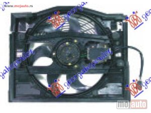 NOVI: delovi  VENTILATOR KLIME KOMPLET (BENZIN/DIZEL) (BEZ KONTROLNE JEDINICE) Bmw series 3 (e46) sdn 99-02 -dostupno