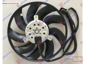 NOVI: delovi  VENTILATOR (MOTOR+ELISA) (290mm) (2 PIN) Vw transporter (t5) 03-10 -dostupno