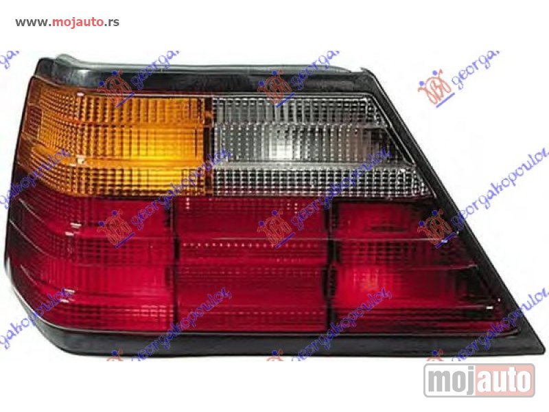 Glavna slika -  STOP LAMPA (CRVENA/ZUTA) (DEPO) Levo Mercedes e class (w124) 93-95 -dostupno - MojAuto