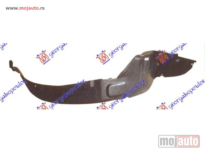 Glavna slika -  POTKRILO PLASTICNO Desno Hyundai accent l/b 94-97 -dostupno - MojAuto