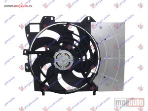 NOVI: delovi  VENTILATOR KOMPLET (1 KONEKTOR) (38cm) Citroen c-elysee 16- -dostupno