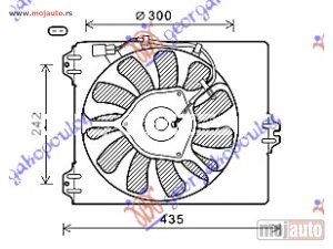 NOVI: delovi  VENTILATOR (1.9 JTD-DDiS) Suzuki sx4 07-13 -dostupno