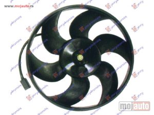 NOVI: delovi  VENTILATOR HLADNJAKA (MOTOR+ELISA) KOMPLET (BENZIN/DIZEL) Peugeot 405 87-93 -dostupno