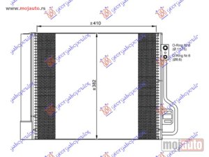 Glavna slika -  HLADNJAK KLIME BENZIN/DIZEL (42x38) (MAHLE BEHR PREMIUM LINE) Smart fortwo 07-12 -nedostupno - MojAuto