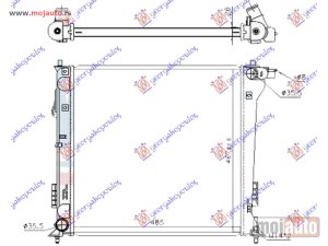 Glavna slika -  HLADNJAK MOTORA 1.6 GDi TURBO BENZIN (AUTO) (490x470x26) (KOREJA) Hyundai tucson 15-18 -dostupno - MojAuto