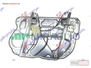 Glavna slika -  PODIZAC PREDNJEG PROZORA ELEKTRICNI (BEZ MOTORA) (SA NOSACEM) 5 VRATA (A KVALITET) Levo Vw polo 05-09 -dostupno - MojAuto