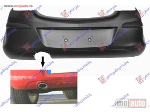 Glavna slika -  ZADNJI BRANIK 3 VRATA (SA/BEZ PDS SENZORA) (SPORT/SXI/GSI) Opel corsa d 06-15 -dostupno - MojAuto