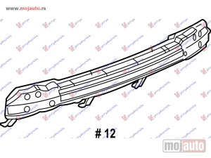 Glavna slika -  SINA ZADNJEG BRANIKA Chevrolet captiva 07-12 -dostupno - MojAuto