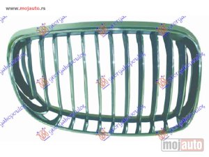 NOVI: delovi  PVC MASKA HROM-HROM/CRNA 07- Desno Bmw series 1 (e81/87) 3/5d 04-11 -dostupno