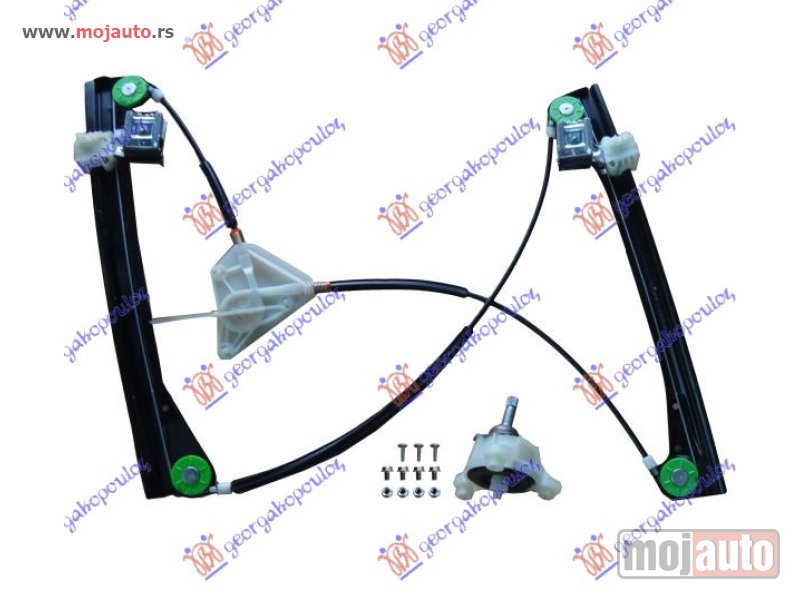 Glavna slika -  PODIZAC PREDNJEG PROZORA MEHANICKI 3 VRATA Desno Vw polo 05-09 -nedostupno - MojAuto