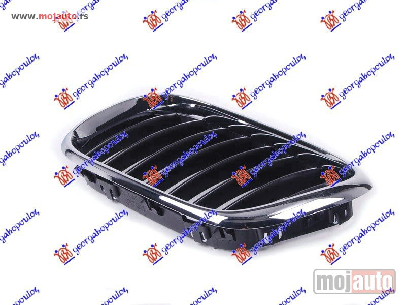 Glavna slika -  PVC MASKA HROM/CRNA -04 Levo Bmw x5 (e53) 00-07 -dostupno - MojAuto