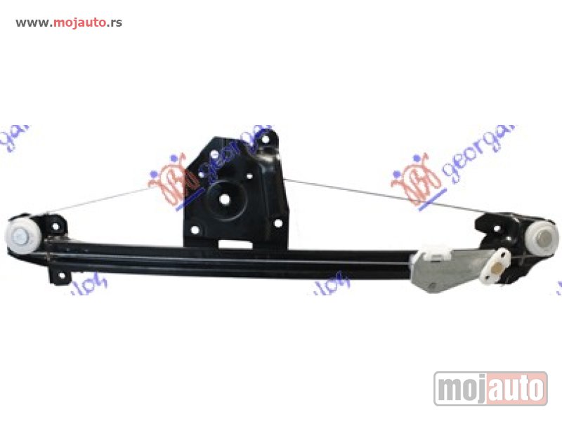 Glavna slika -  PODIZAC ZADNJEG PROZORA ELEKTRICNI (BEZ MOTORA) 5 VRATA/KARAVAN Desno Opel astra g 98-04 -dostupno - MojAuto