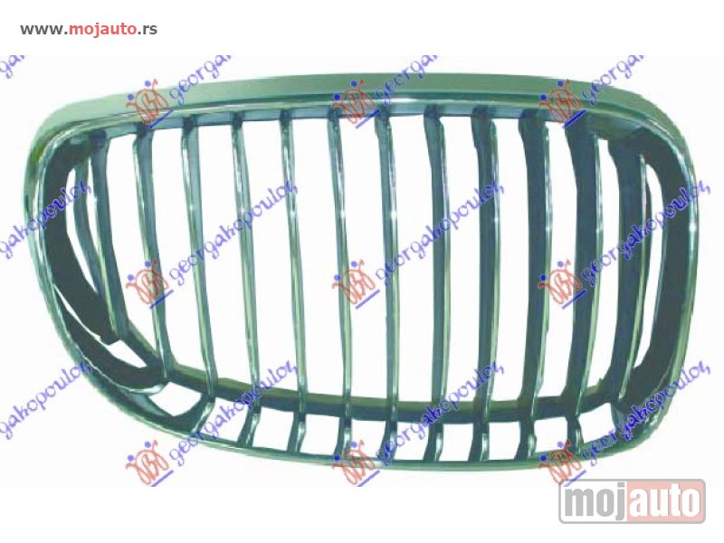 Glavna slika -  PVC MASKA HROM-HROM/CRNA 07- Desno Bmw series 1 (e81/87) 3/5d 04-11 -dostupno - MojAuto