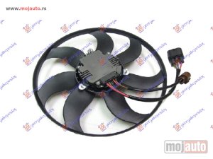 Glavna slika -  VENTILATOR (MOTOR+ELISA) (BENZIN/DIZEL) (36cm) (220W) Audi a3 08-12 -dostupno - MojAuto