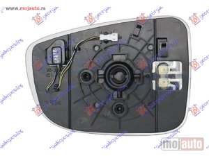 Glavna slika -  STAKLO RETROVIZORA SA GREJACEM (MRTAV UGAO) (KONVEKSNO) Desno Mazda 2 20-22 -dostupno - MojAuto