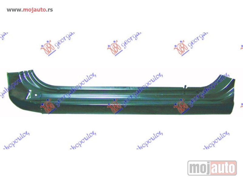 Glavna slika -  SAJTNA 3 VRATA Levo Fiat punto evo 09-12 -dostupno - MojAuto